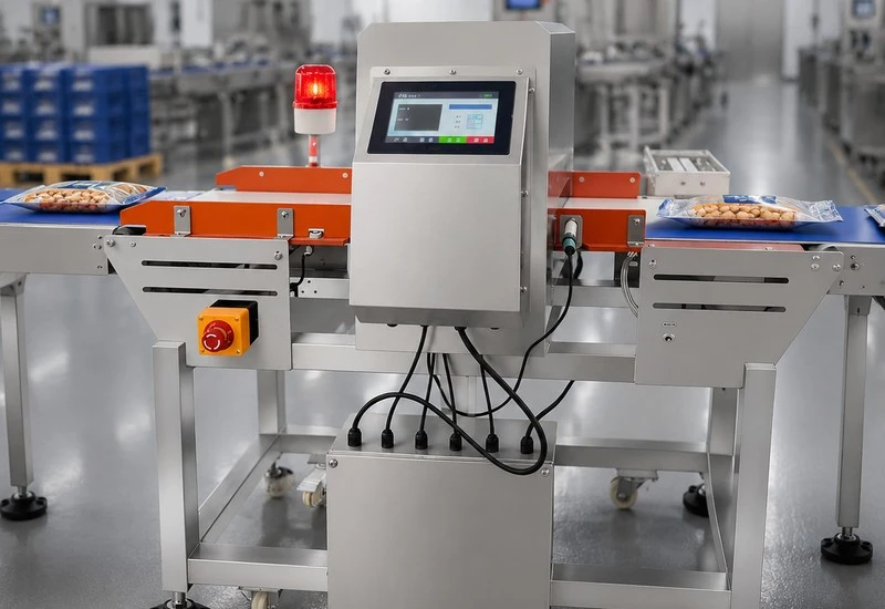 Detector de metales de alta precisi&oacute;n: protecci&oacute;n total de seguridad para la producci&oacute;n alimentaria y farmac&eacute;utica
