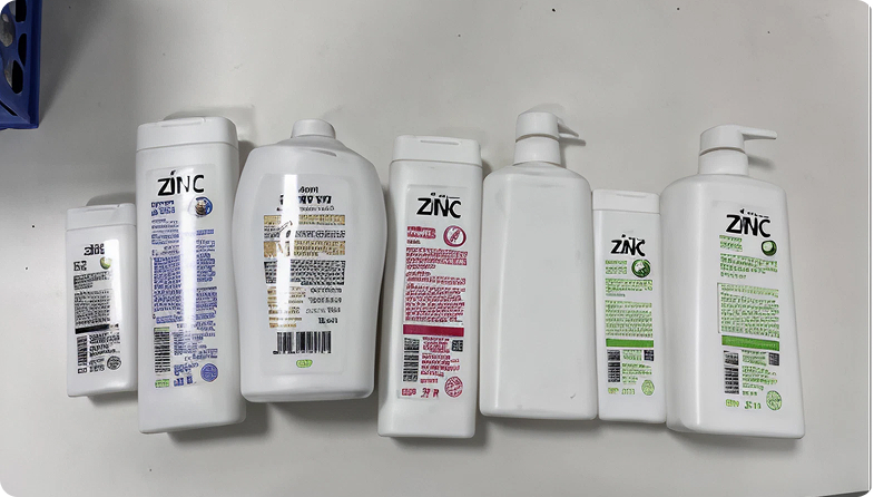 Industria del cuidado personal: solución de visión de alineación automática de botellas para líneas de producción de alta velocidad