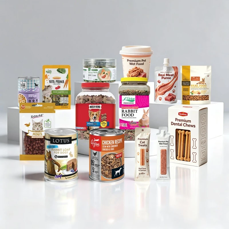 Alimentos para perros y gatos