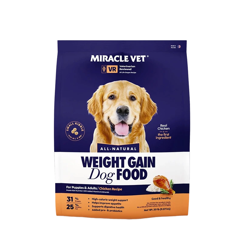 Comida para perros en bolsas