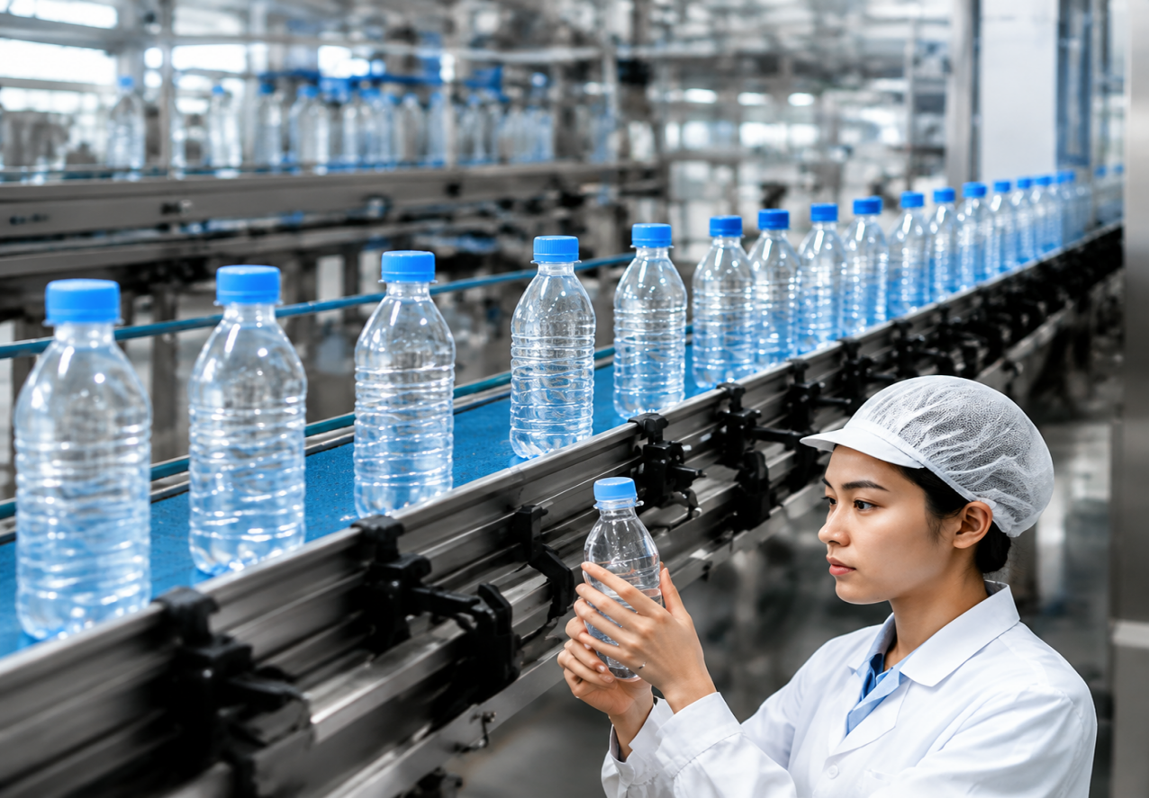 Bebidas embotelladas en PET