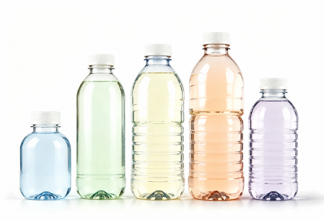 Bebidas embotelladas en PET